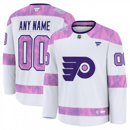 Philadelphia Flyers tröja Customized Fanatics Hockey Fights Cancer Practice 2024-25 Vit - NHL Tröjor Herr Philadelphia Flyers tröja Customized Fanatics Hockey Fights Cancer Practice 2024-25 Vit - NHL Tröjor Herr